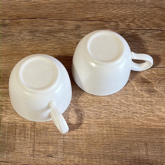 Vintage‎ Franciscan Earthenware HACIENDA GOLD Tea Cups USA Swirl Yellow Speck - Picture 7 of 10